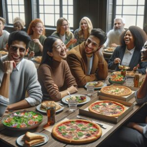 First-gen students luncheon.