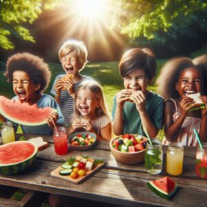 Children receiving summer meals