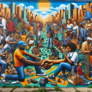 Community Support Mural Art