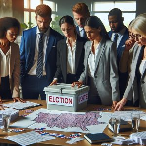 Election fraud investigation concept