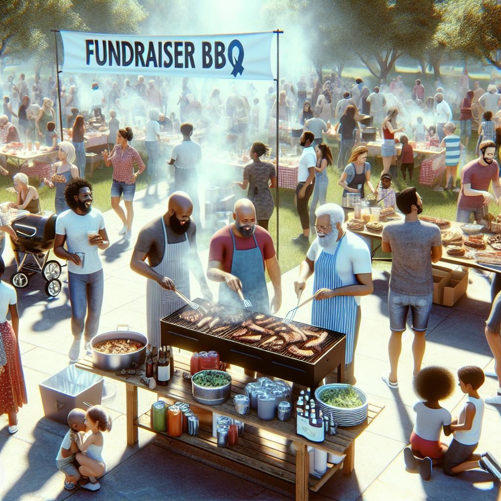 Community BBQ Fundraiser.