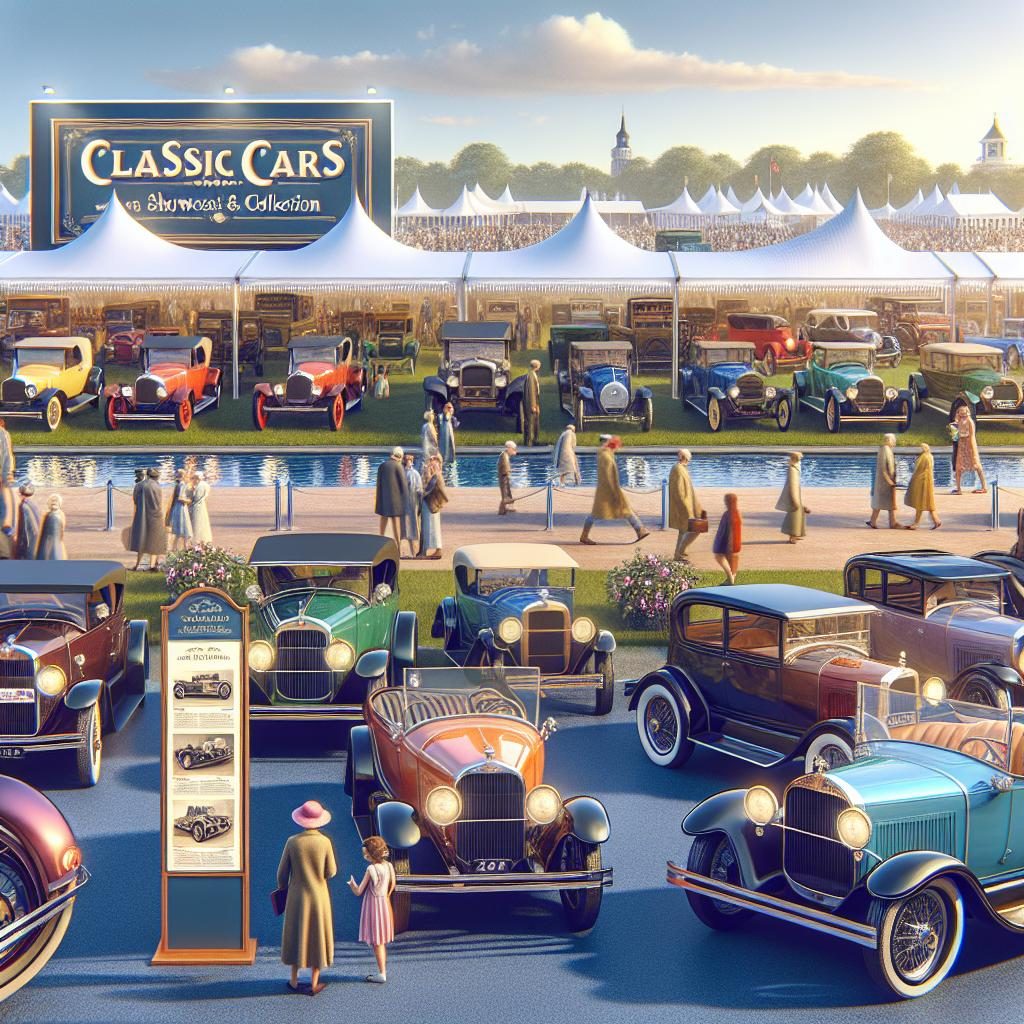 Classic cars showcase event.