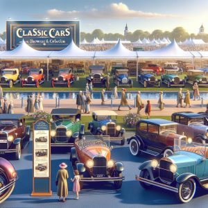 Classic cars showcase event.