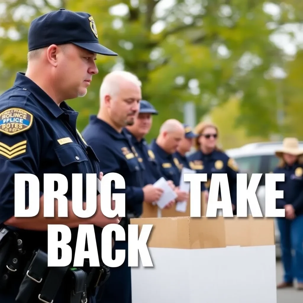 Local Law Enforcement Partners for Drug Take Back Day in Bowling Green, Ky.