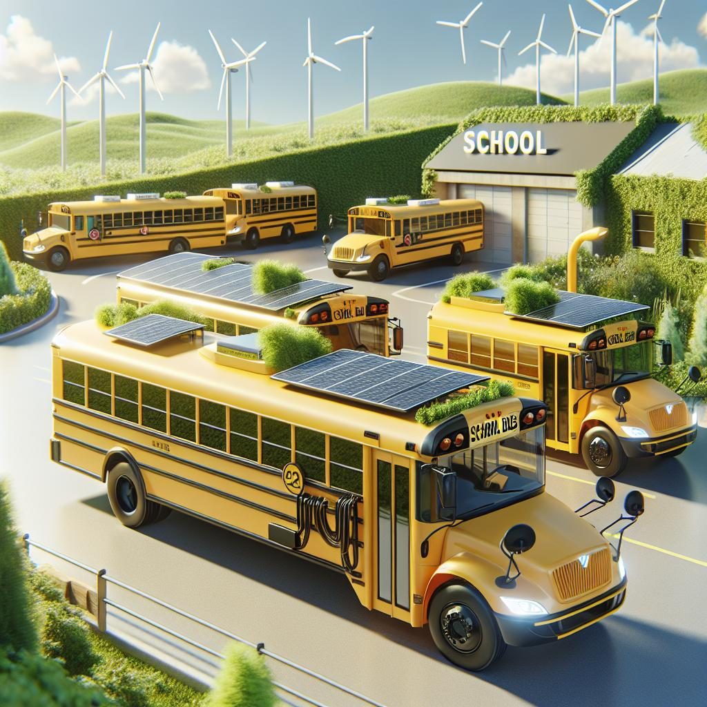 Eco-friendly school buses