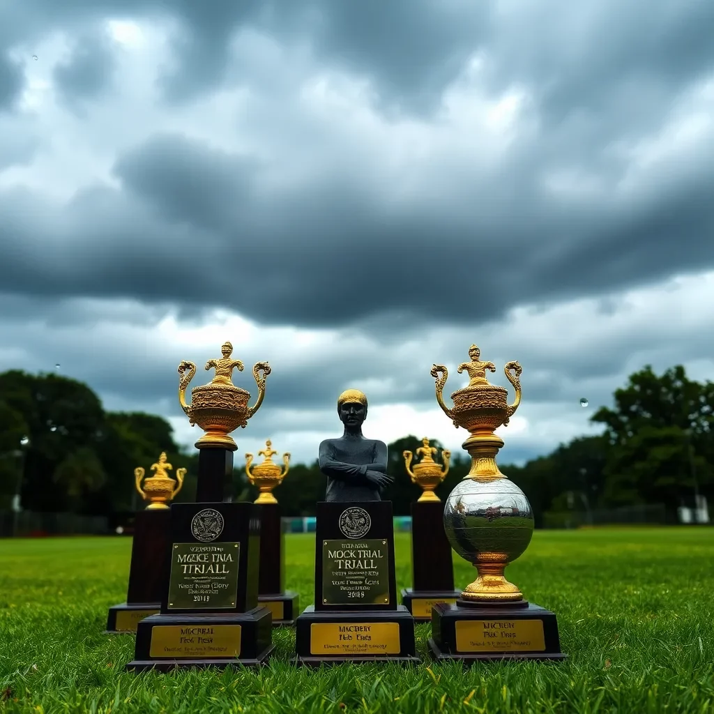 Rain, Thunderstorms, and WKU Mock Trial Team's Success!