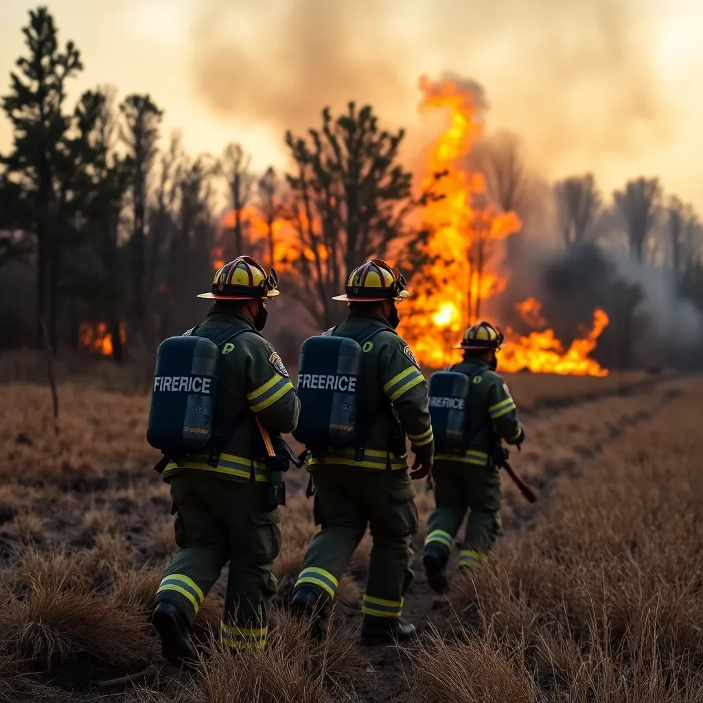 Field Fire Sparks Quick Response in Bowling Green