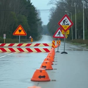 Goodrum Road Closed Due to Rising Waters!