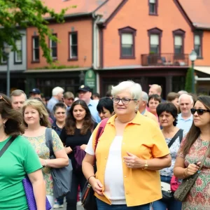 Community walking audit in Bowling Green