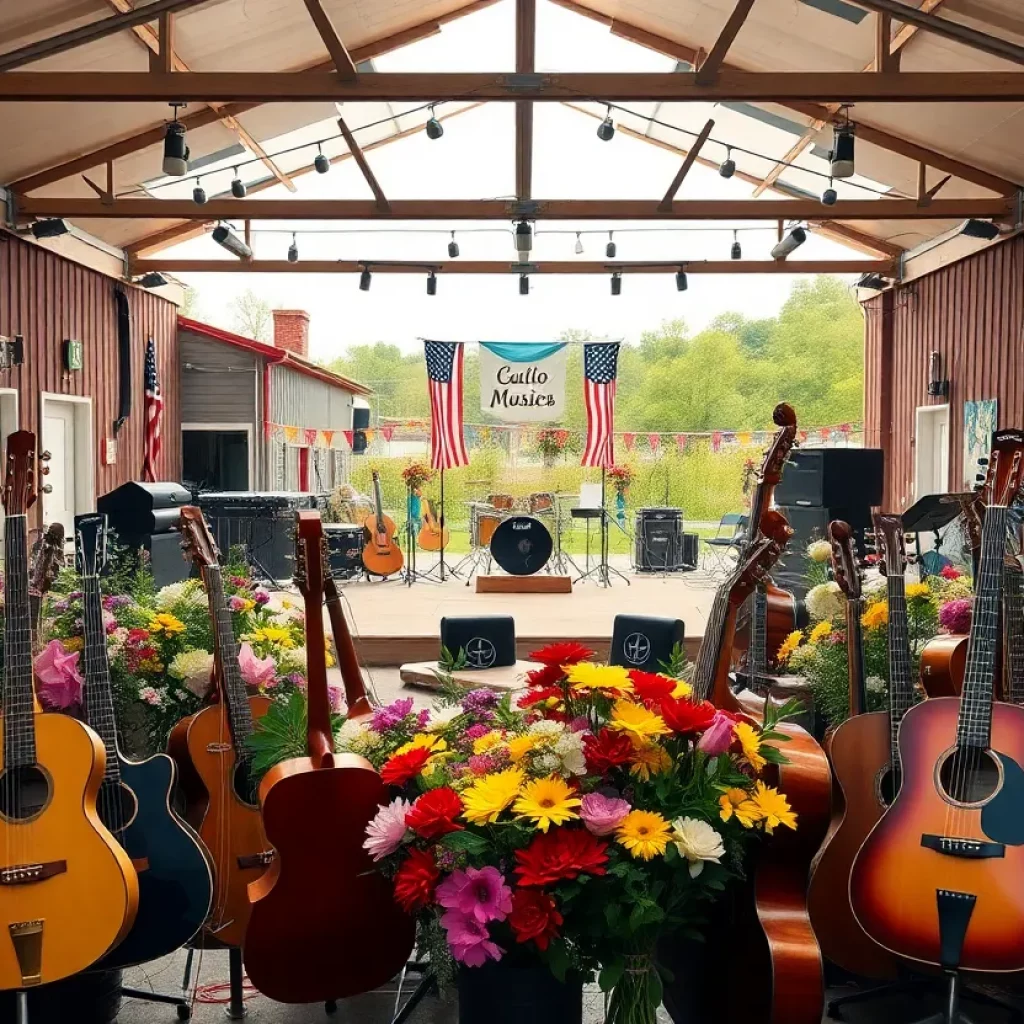 Tribute to a music educator in a small-town venue