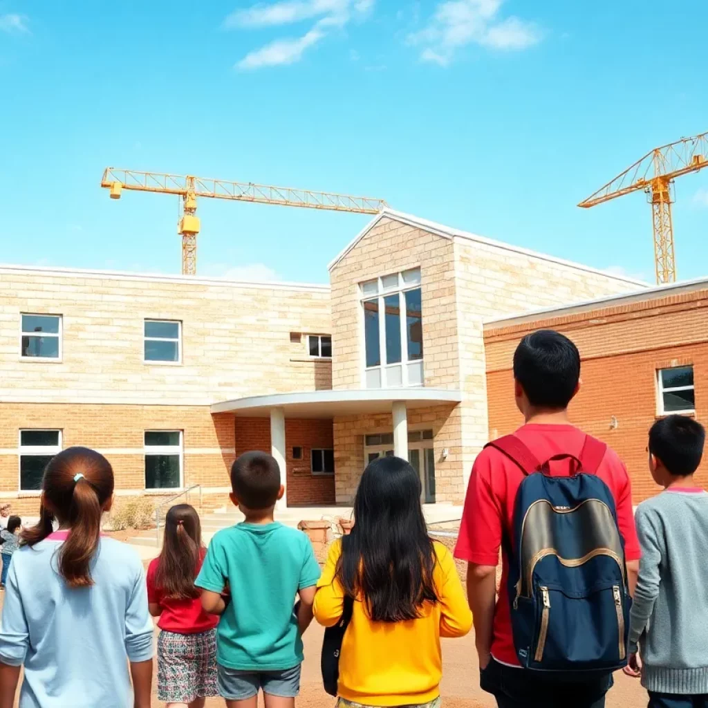 Construction of Chesterton Academy in Bowling Green